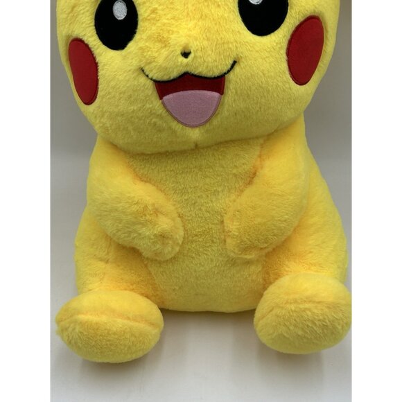 Giant Pokemon 24" Plush - Pikachu - Stuffed Animal - Anime EUC Stuffed Toy - Picture 3 of 10